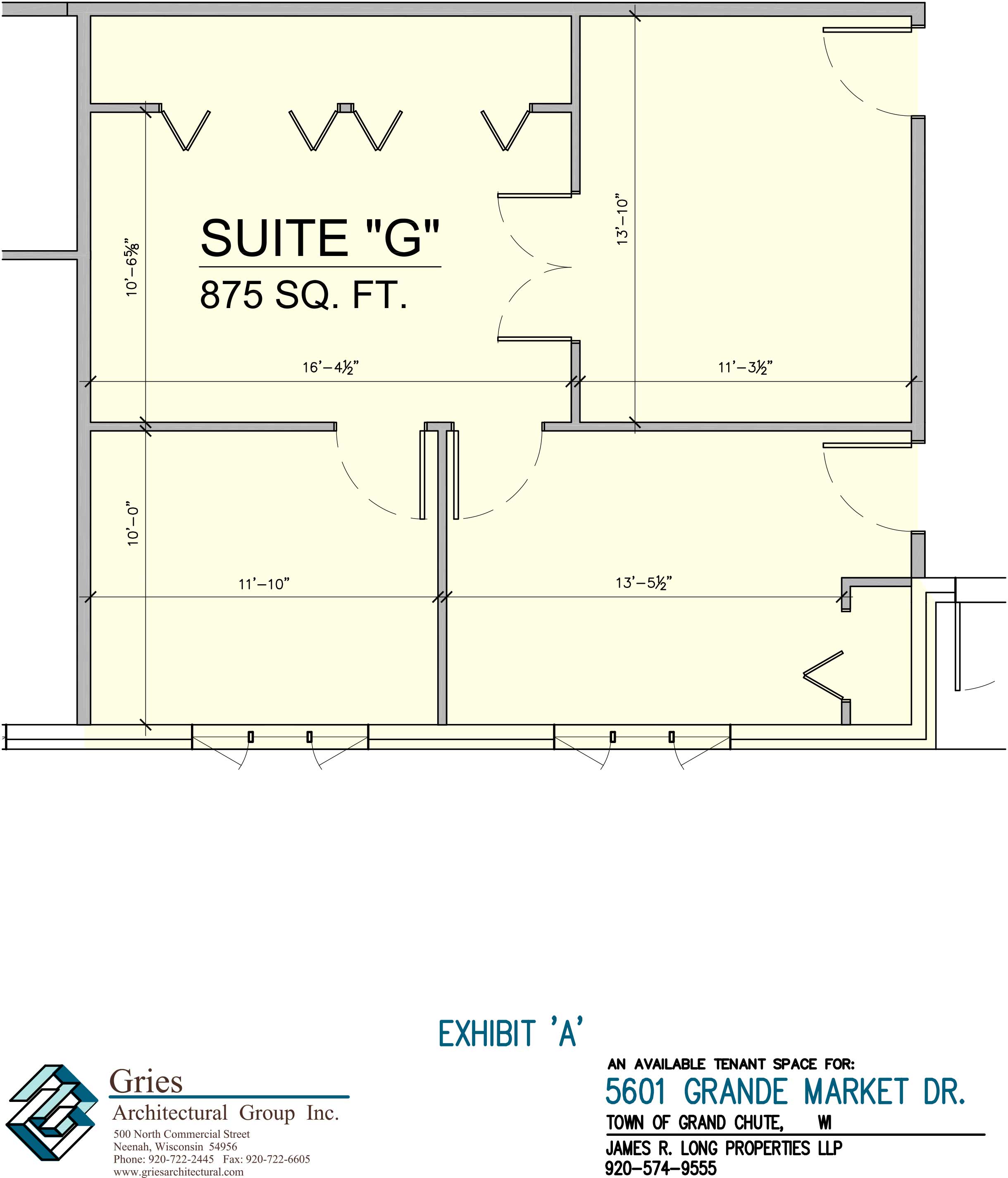 5601 Grande Market Drive Suite G 875 Sf